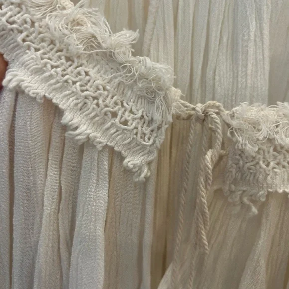 Boho lacy Raga top - Picture 6 of 7